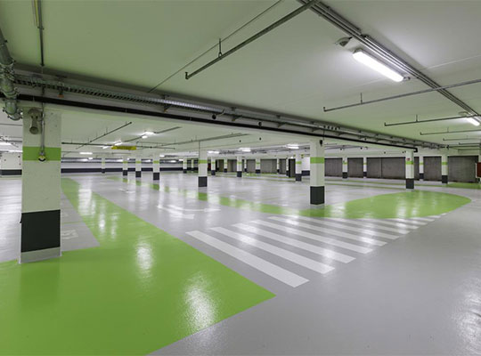 地下车库环氧地坪施工的质量与气温差异有关